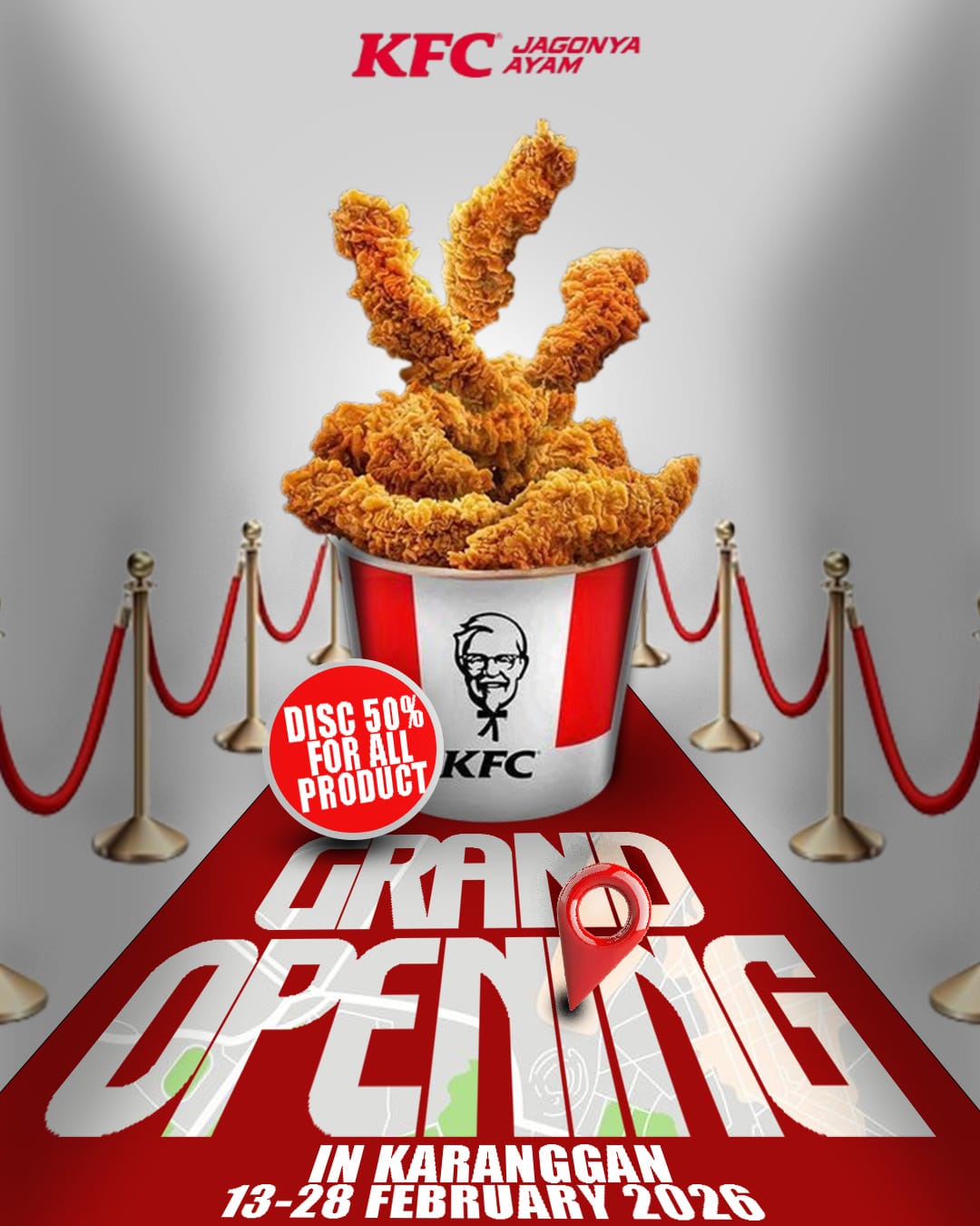 Grand Opening Store Poster Design